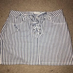 Pacsun Striped Skirt